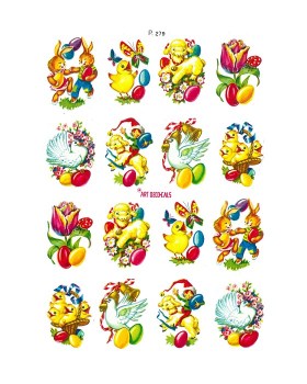 Χαλκομανίες νερού Ρ279 16τμχ